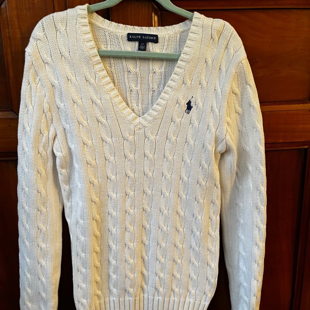 Ralph Lauren cable knit sweater